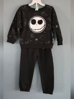 NEW The Nightmare Before Christmas Sweatshirt and Pants Set 3T